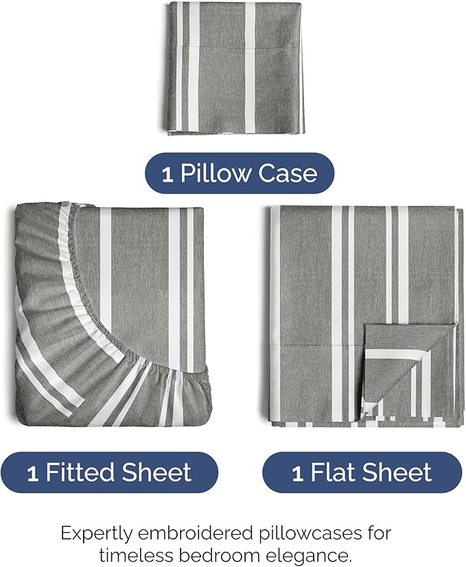 Cooling Bed Sheet Set - Twin XL - 3 Piece