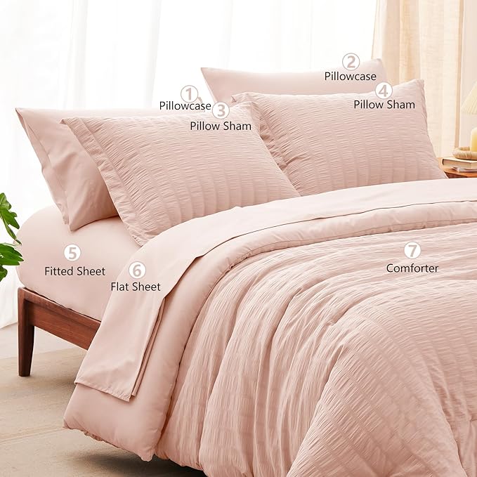 Down Alternative Comforter Set - Queen - 7 Piece