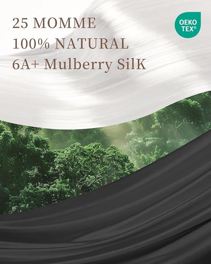 Mulberry Silk Bed Sheet Set - Queen - 4 Piece