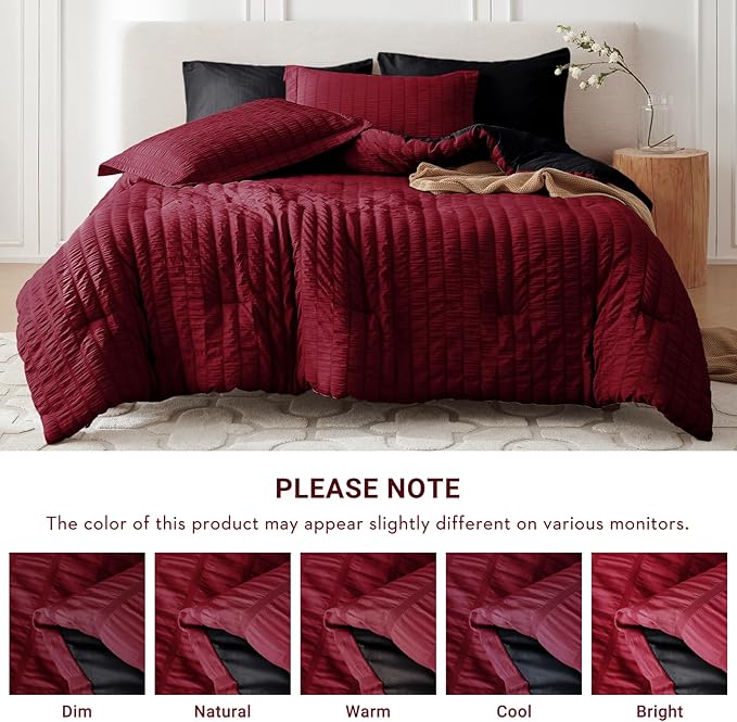 Comforter Set - Queen - 7 Piece