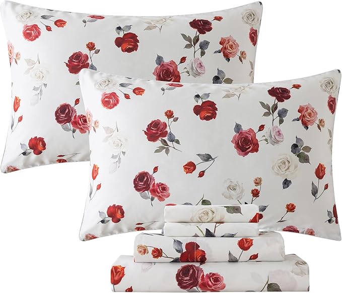 Bed Sheet Set - Queen - 4 Piece
