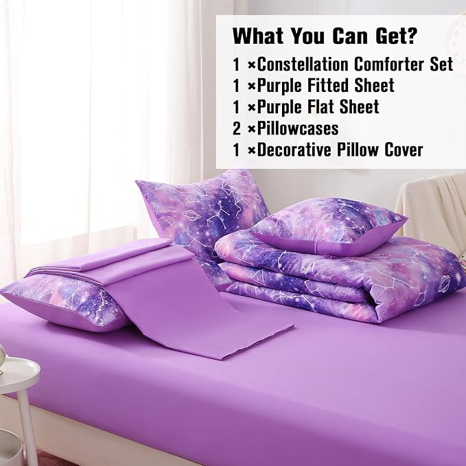 Comforter Set - Twin - 6 Piece