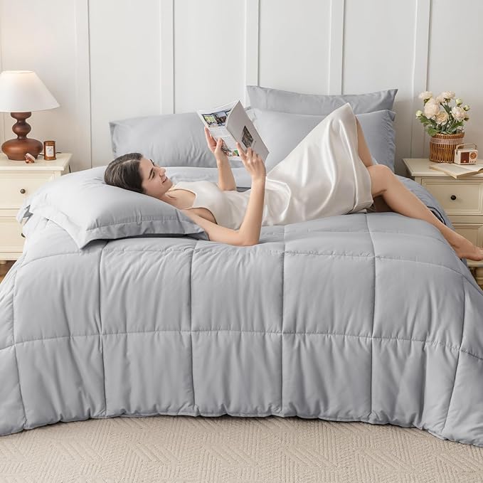 Down Alternative Comforter Set - Full - 7 Piece