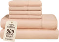 Bed Sheet Set - King - 15 in Deep Pocket - 6 Piece