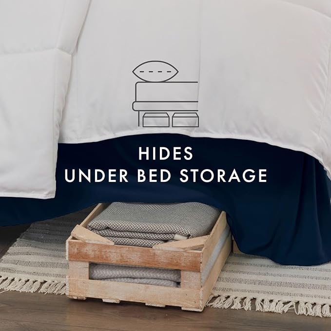 Linen Bed Skirt - Queen