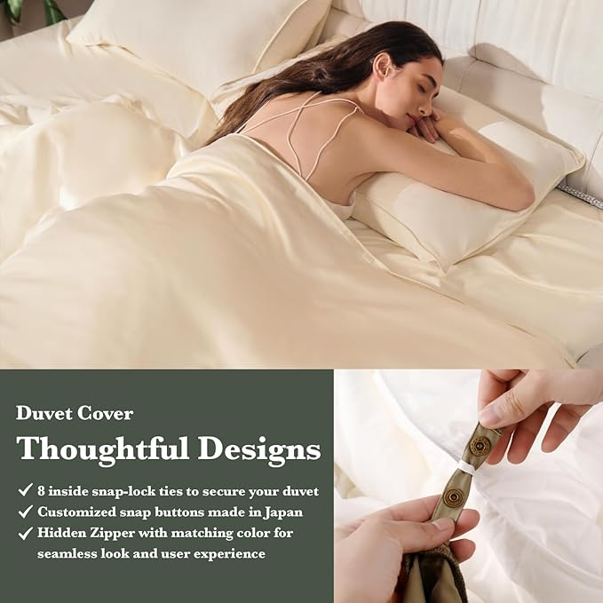 Bamboo Cooling Duvet Cover - Queen