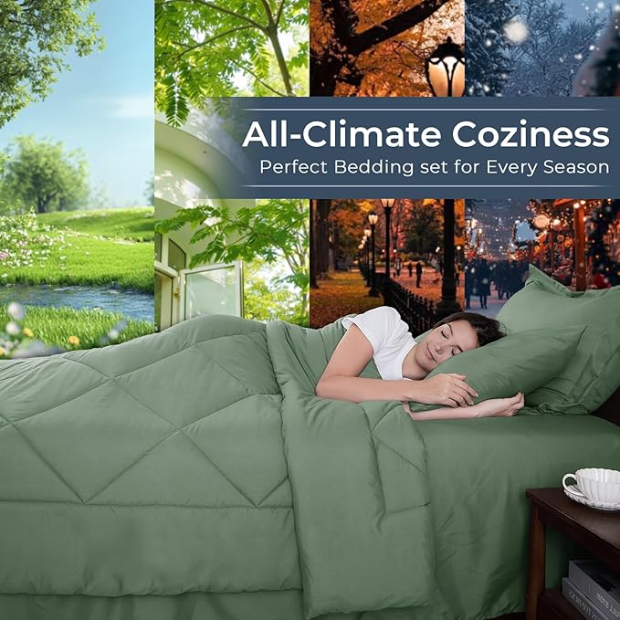 Comforter Set - California King - 7 Piece