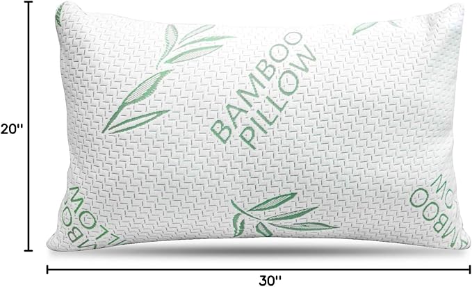 Bamboo Cooling Bed Pillow - Queen