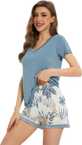 Women's Bamboo Cooling Pajama Set - Short Sleeve - 2 Piece
