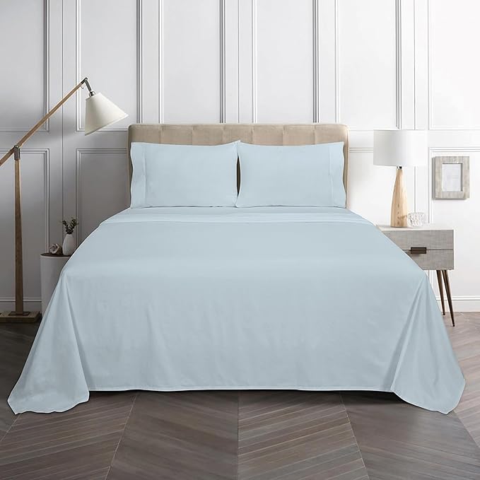 Bamboo Cooling Bed Sheet Set - Queen - 4 Piece