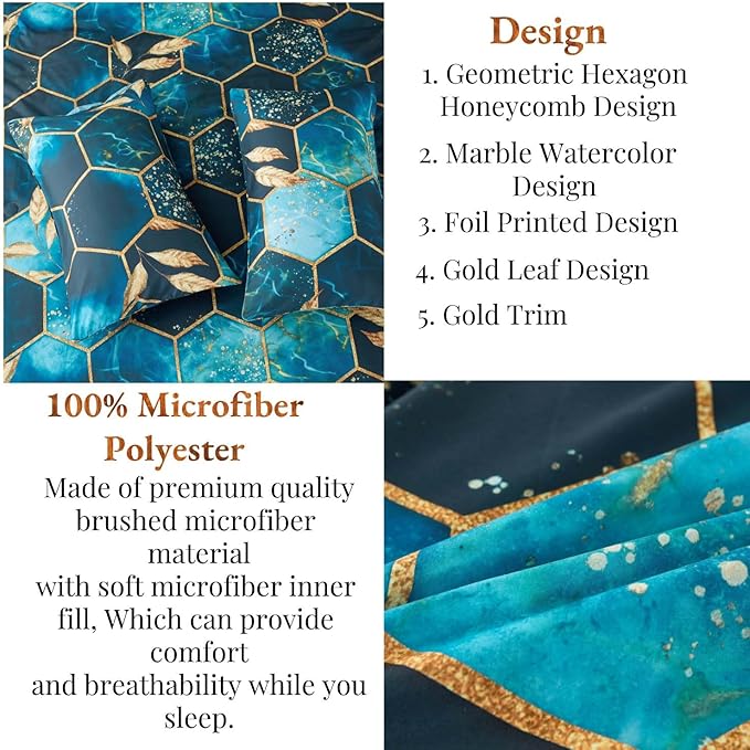 Comforter Set - Queen - 7 Piece