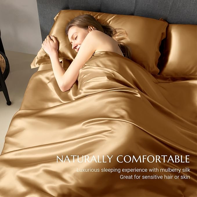 Mulberry Silk Duvet Cover - King