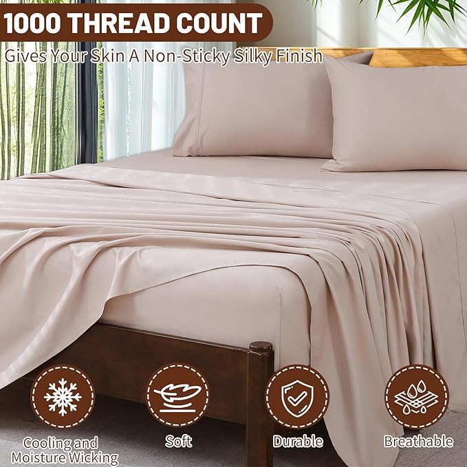 Bed Sheet Set - Queen - 4 Piece