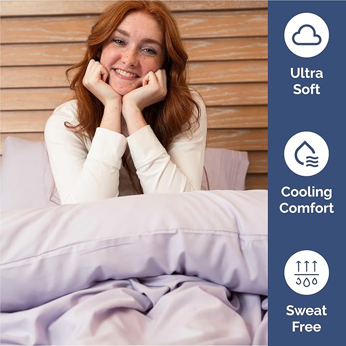 Cooling Bed Sheet Set - Full - 4 Piece