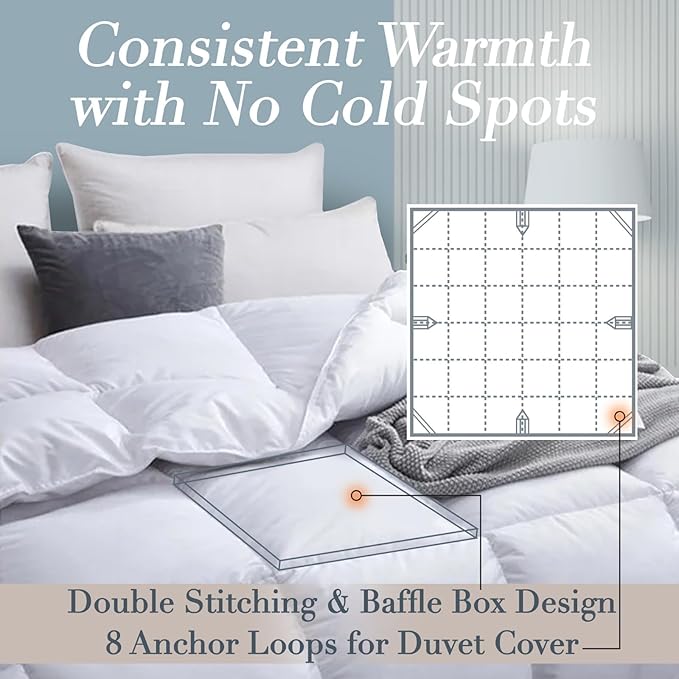 Duvets Down Comforter - California King