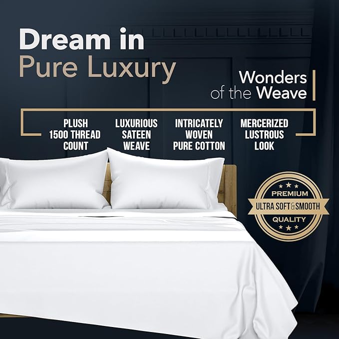 Linen Cooling Pillowcase Set - King - 4 Piece