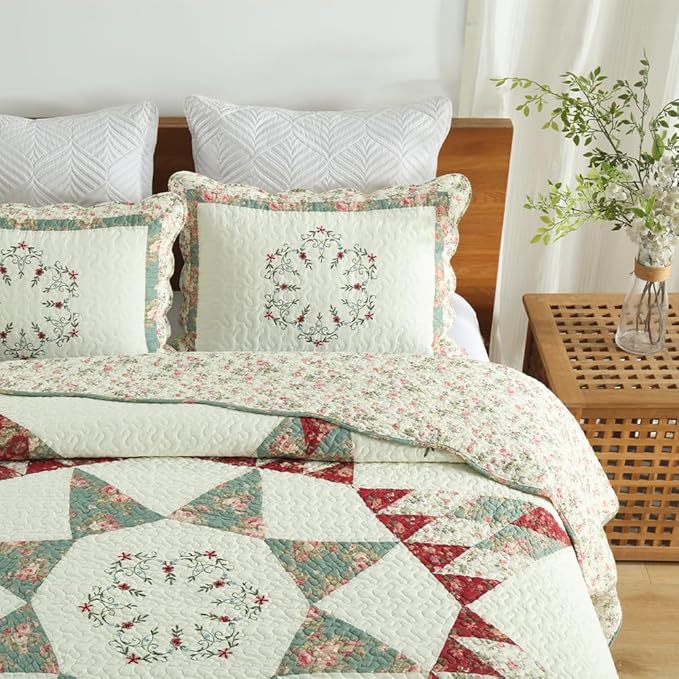 Quilt Set - Queen - 3 Piece