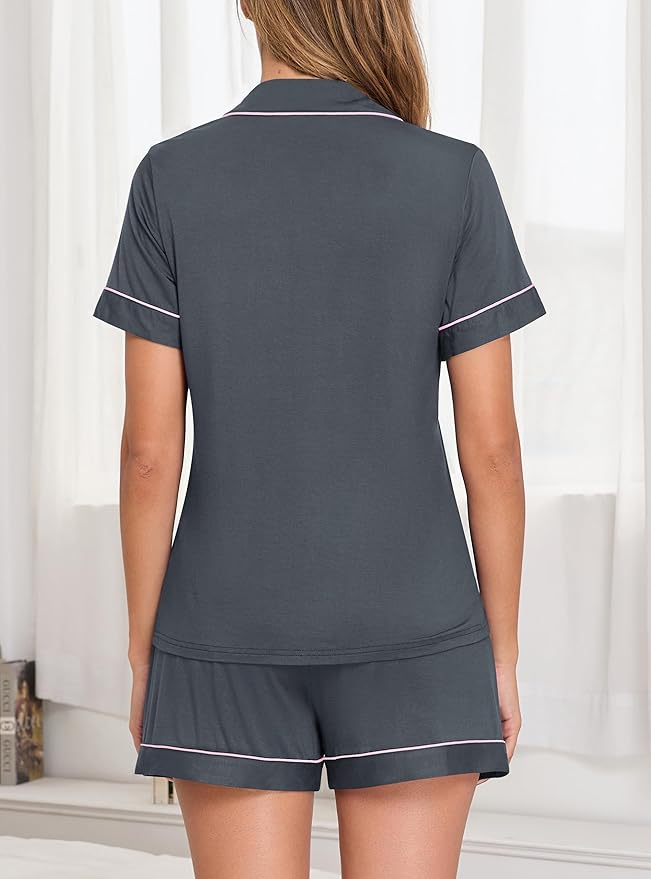 Pajama Set - Short Sleeve - 2 Piece