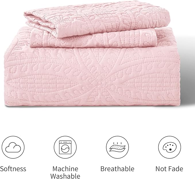 Quilt Set - King - 3 Piece
