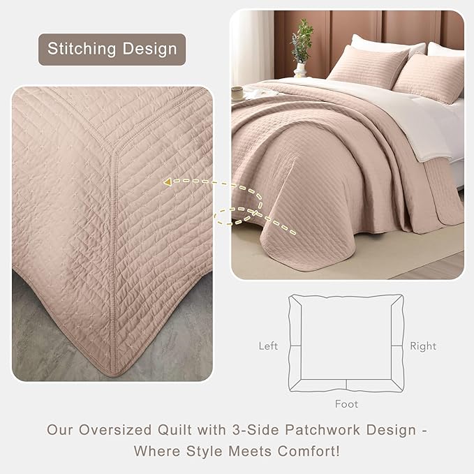 Bedding Set - King - 3 Piece