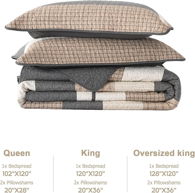 Bedding Set - King - 3 Piece