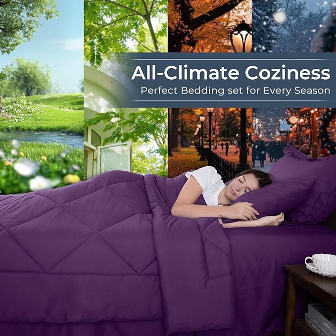Comforter Set - King - 7 Piece