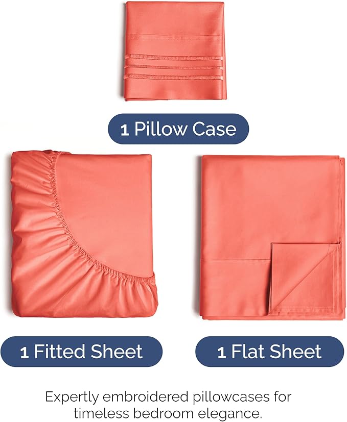 Cooling Bed Sheet Set - Twin XL - 3 Piece