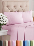 Cooling Bed Sheet Set - Queen - 4 Piece