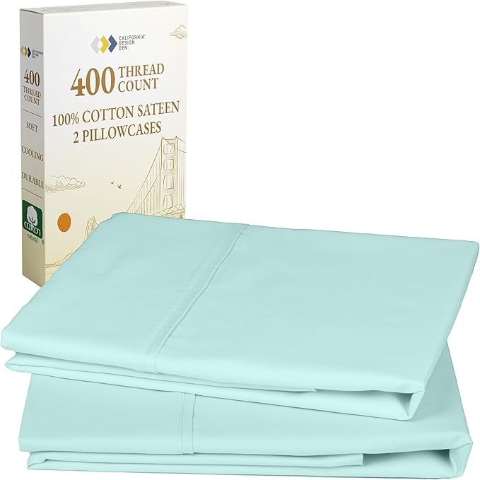 100% Cotton Pillowcase Set - King - 2 Piece