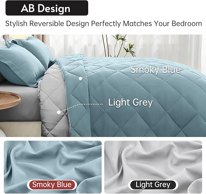 Comforter Set - King - 7 Piece