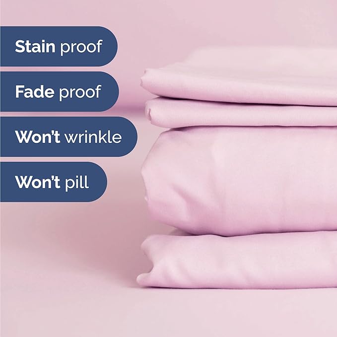Cooling Bed Sheet Set - Twin - 16 in Deep Pocket - 4 Piece