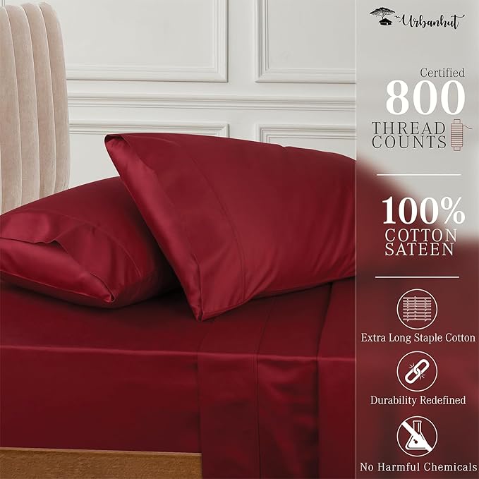Bed Sheet Set - Full - 16 in Deep Pocket - 4 Piece