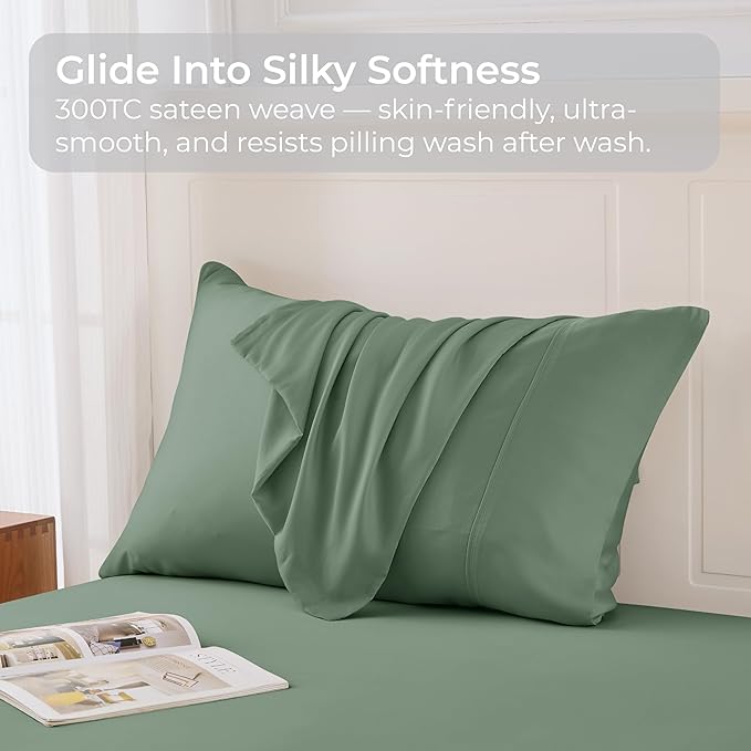 Bamboo Cooling Pillowcase Set - Standard - 2 Pack