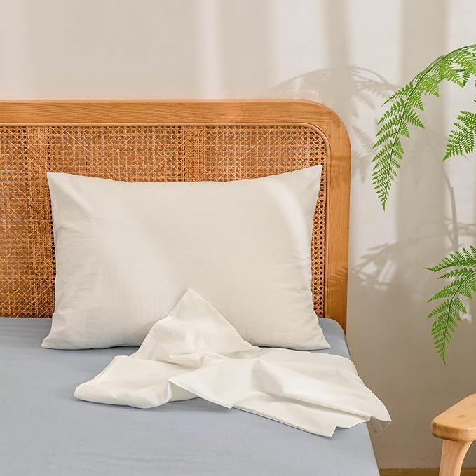 Linen Pillowcase Set - Queen - 20 x 30 in