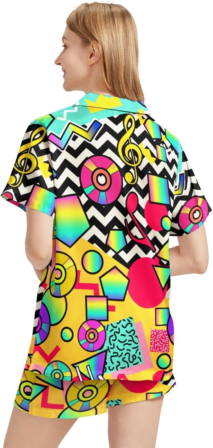 Women's Pajama Set - Short Sleeve - 2 Piece