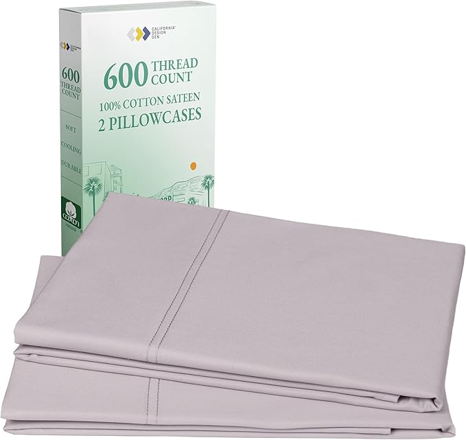100% Cotton Pillowcase Set - Queen - 2 Piece