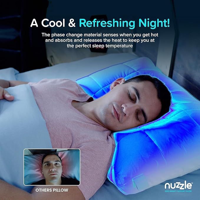 Cooling Bed Pillow - Queen - 2 Piece