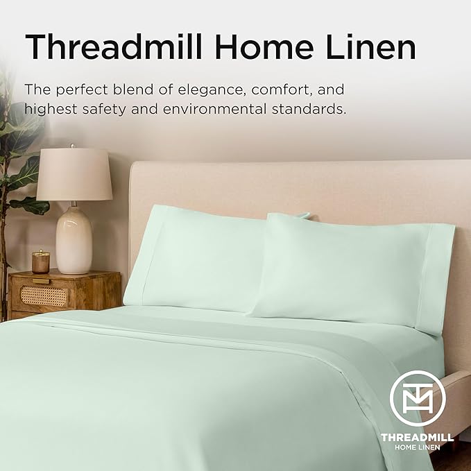Cooling Bed Sheet Set - Queen - 4 Piece