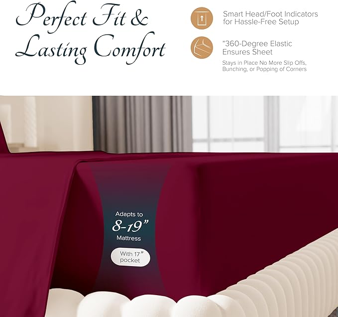 Linen Cooling Bed Sheet Set - California King - 4 Piece