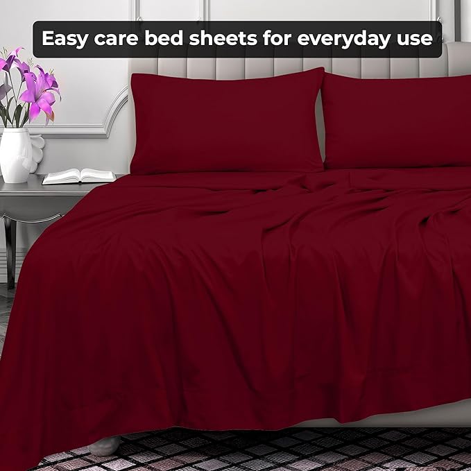 Microfiber Flat Sheet - King