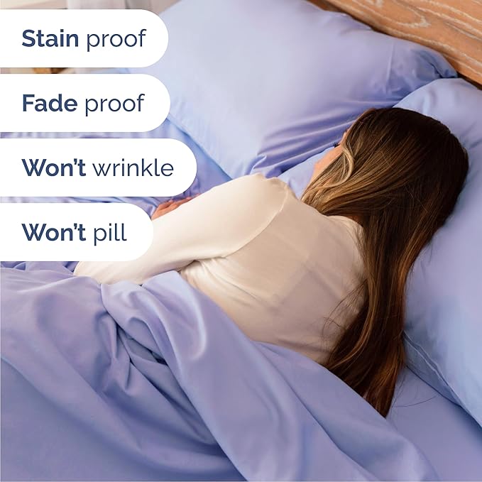 Cooling Bed Sheet Set - King - 4 Piece