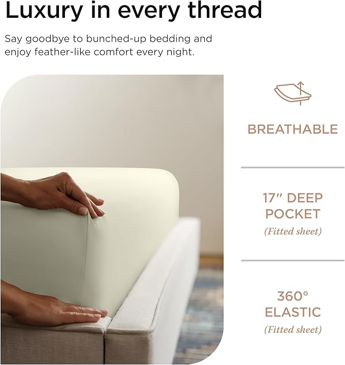 Bed Sheet Set - Queen - 4 Piece