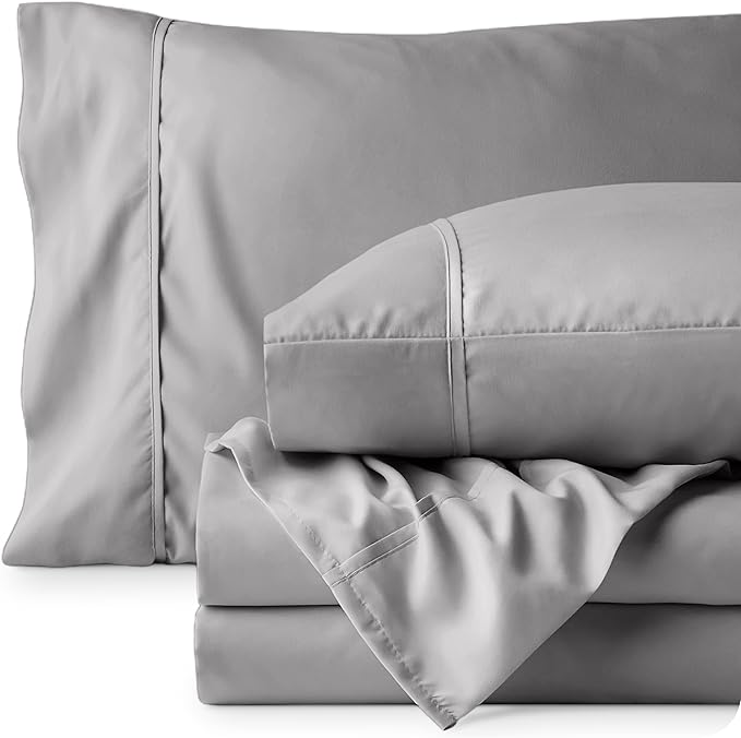 Microfiber Bed Sheet Set - California King - 4 Piece