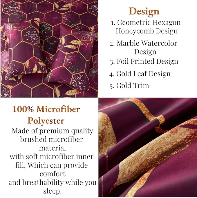Comforter Set - King - 7 Piece
