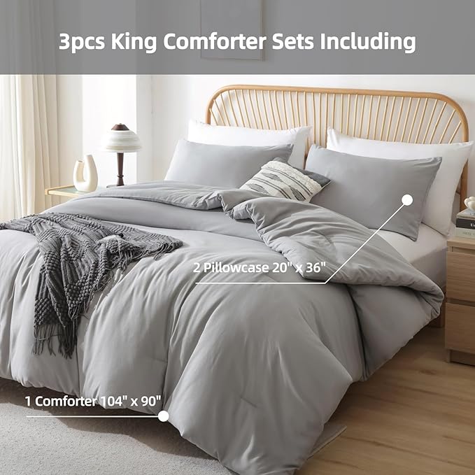 Comforter Set - King - 3 Piece