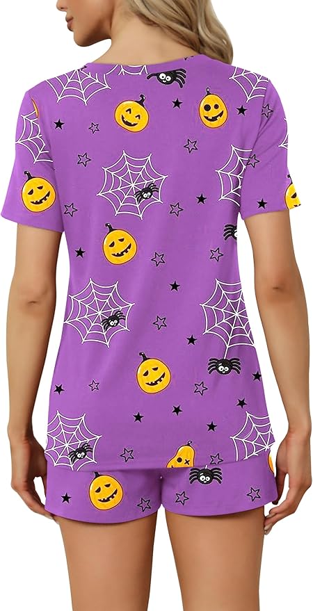Women's Pajama Set - Short Sleeve - 2 Piece