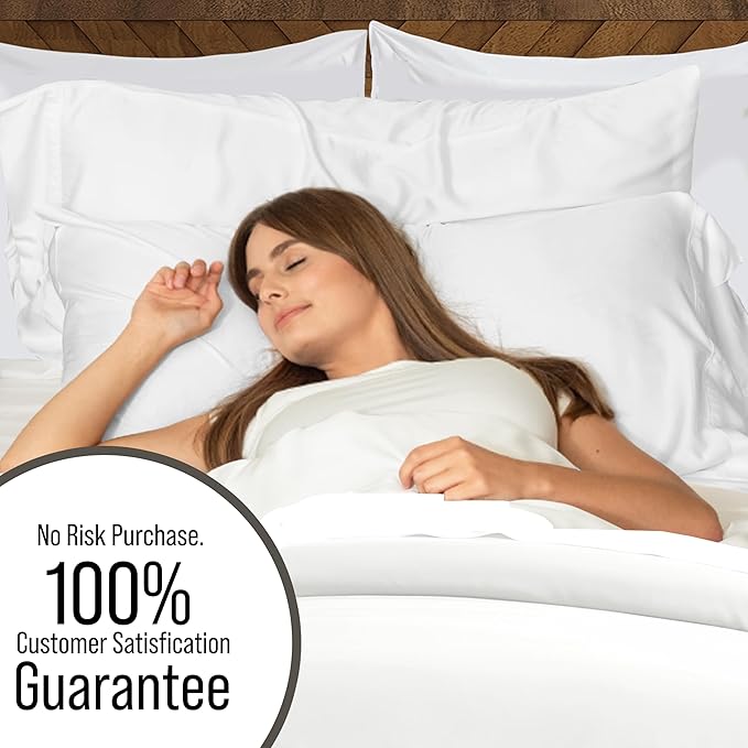 Bamboo Cooling Duvet Cover Set - Queen - 3 Piece