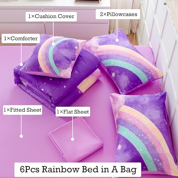 Comforter Set - Twin - 6 Piece