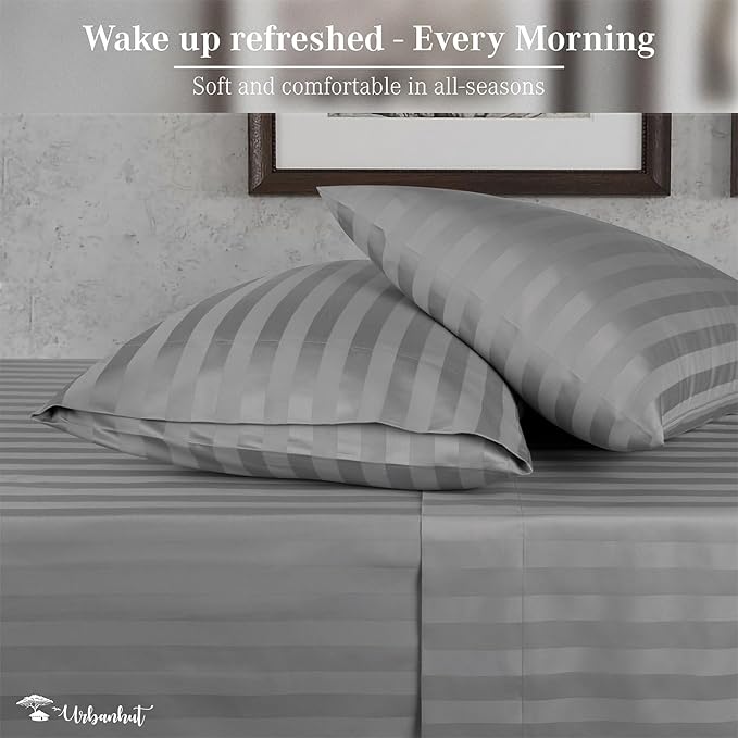 Bed Sheet Set - Twin - 16 in Deep Pocket - 4 Piece