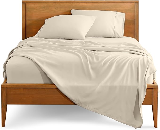 Microfiber Bed Sheet Set - King - 4 Piece